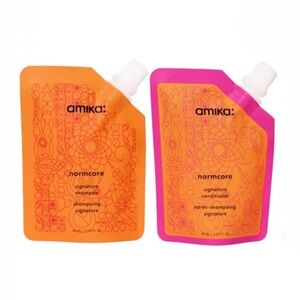 amika Normcore Shampoo & Conditioner Pouches